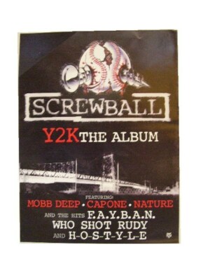 Mobb Deep Poster Screwball Y2K Das Album