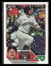 2023 Topps Holiday Blake Perkins Rookie #H19 RC