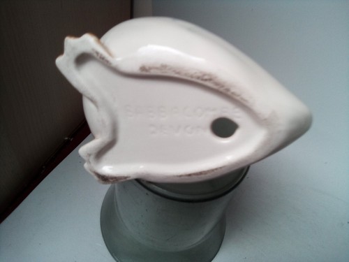 Babbacombe Pottery Torquay Jemima Duck String dispenser/Scissors holder early - Picture 9 of 10