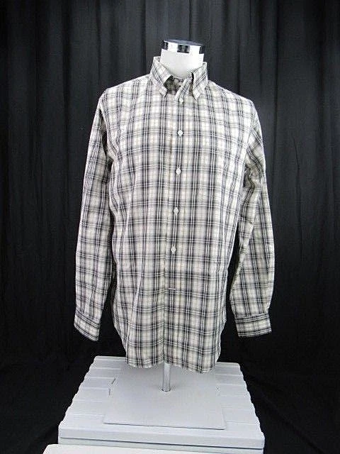 Camisa de vestir para hombre The Men's Store Bloomingdale's multicolor a cuadros talla grande B5 Foto 3 de 4