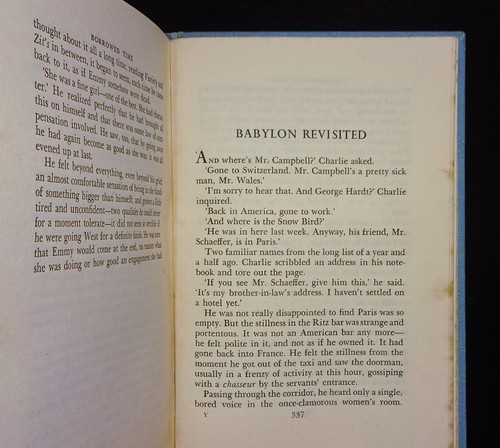 1951 Borrowed Time by F. SCOTT FITZGERALD, Dust Jacket, 1st Edition, VG - Picture 5 of 16