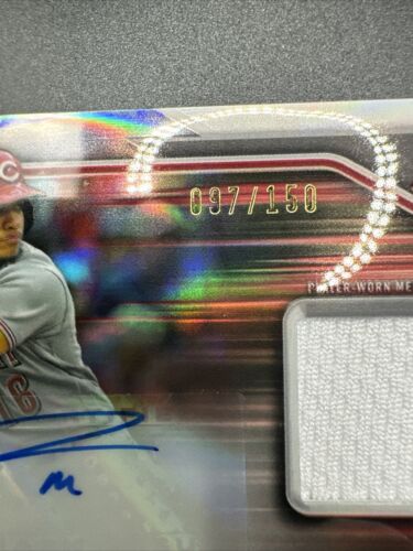 Parche refractor automático de reliquias de radiocontrol cromado Bowman Noelvi Marte 2024 097/150 #BCAR-NM - Imagen 3 de 3