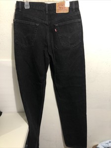 levis black denim jeans