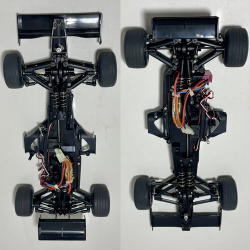 TAMIYA 58288 1/10 R/C Assembled, used F201 chassis w/ unused FERRARI F2001 body - Picture 2 of 21