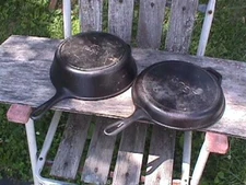 Lodge 1 USA 8 CF Cast Iron Chicken Fryer Dutch Oven w/Lid