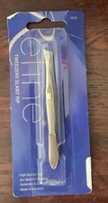 Refine Tweezers Slant Tip, silver