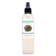 8 fl oz Lemongrass Floral Water (Hydrosol) w/ Black Spray Cap 
