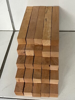 Birnbaum Pen Blanks 25 Stück Kugelschreiberrohlinge