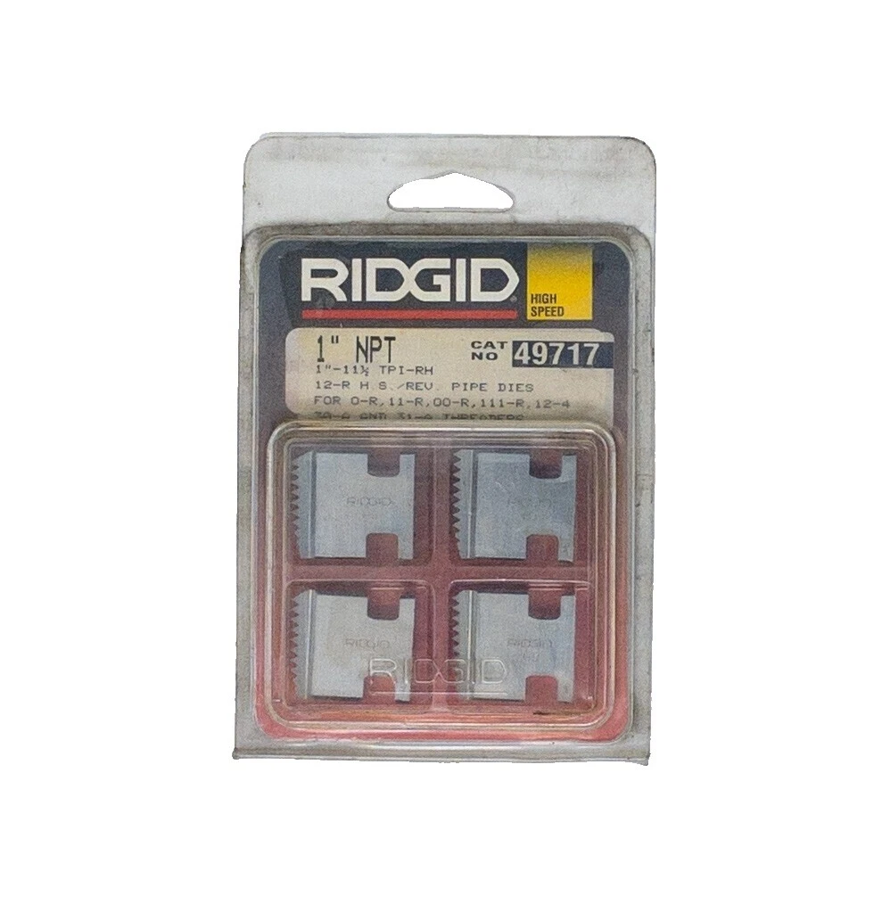 RIDGID Die Pipe Threaders, Taps & Dies