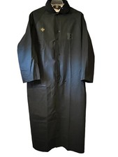 MCR Safety FR267C Classic Plus Limited Flammability 60" Black Raincoat Medium