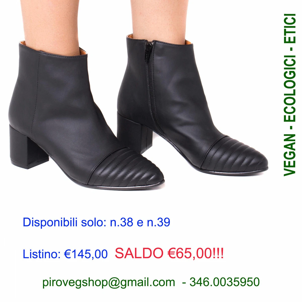 Stivaletti vegan best sale