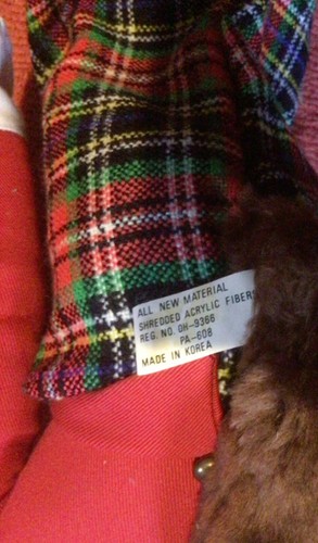 Muñeca de peluche Fox Hunt Huntsman and Huntswoman mediana AA Importing Co. #3 - Imagen 8 de 8