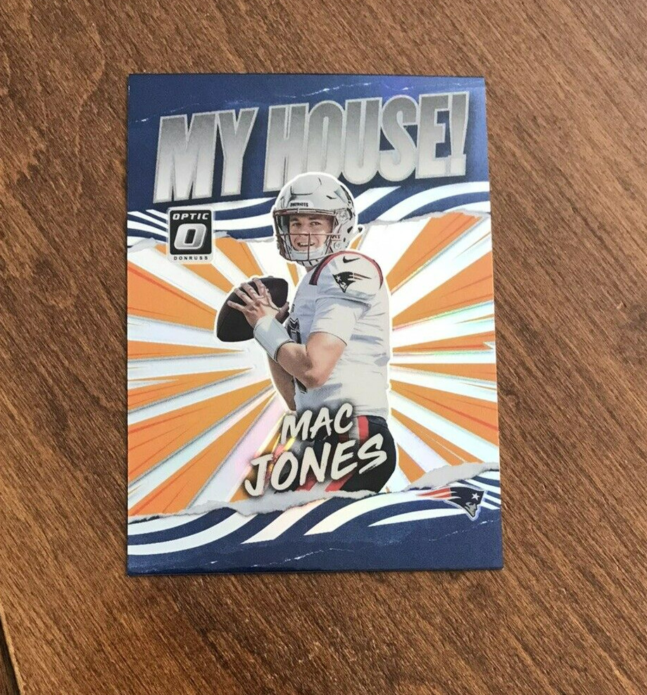 Mac Jones 2021 Optic My House Silver Prizm Rookie Alabama Patriots 49ers RC