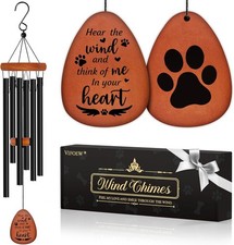 Dog Memorial Gifts Loss of Dog 28" Pet Memorial Gifts Wind Chimes Loss of Dogs