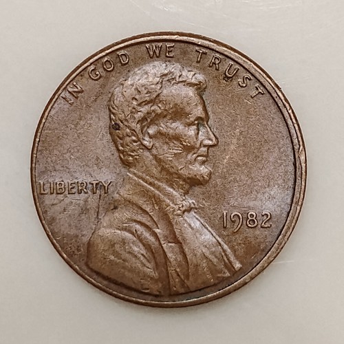 1982 3.1g Lincoln Memorial Penny Misaligned Obverse Die Dual Transitional Error - Picture 1 of 3