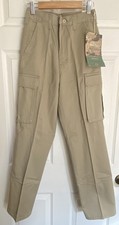 NWT Dickies Traditional Fit Dark Beige Cargo Pants Youth/Teens Size 24 x 30