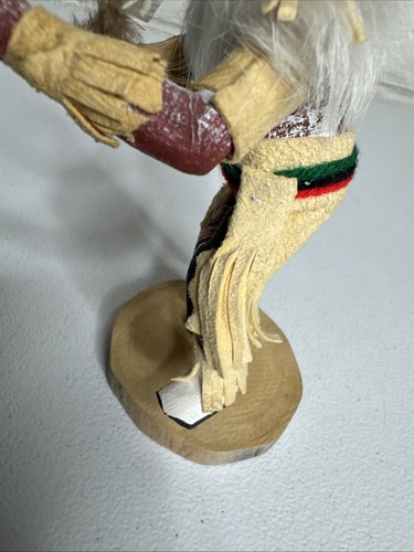 Navajo KATSINA Native American Indian Kachina Doll Dancing CHASING STAR 6.5"H - Picture 8 of 15