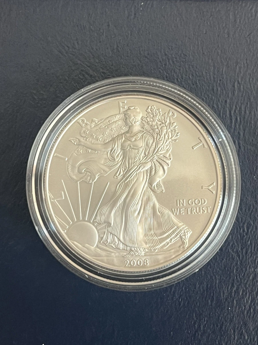 春*番様 アメリカンイーグル銀貨 1オンス2008 Satin 2008 American