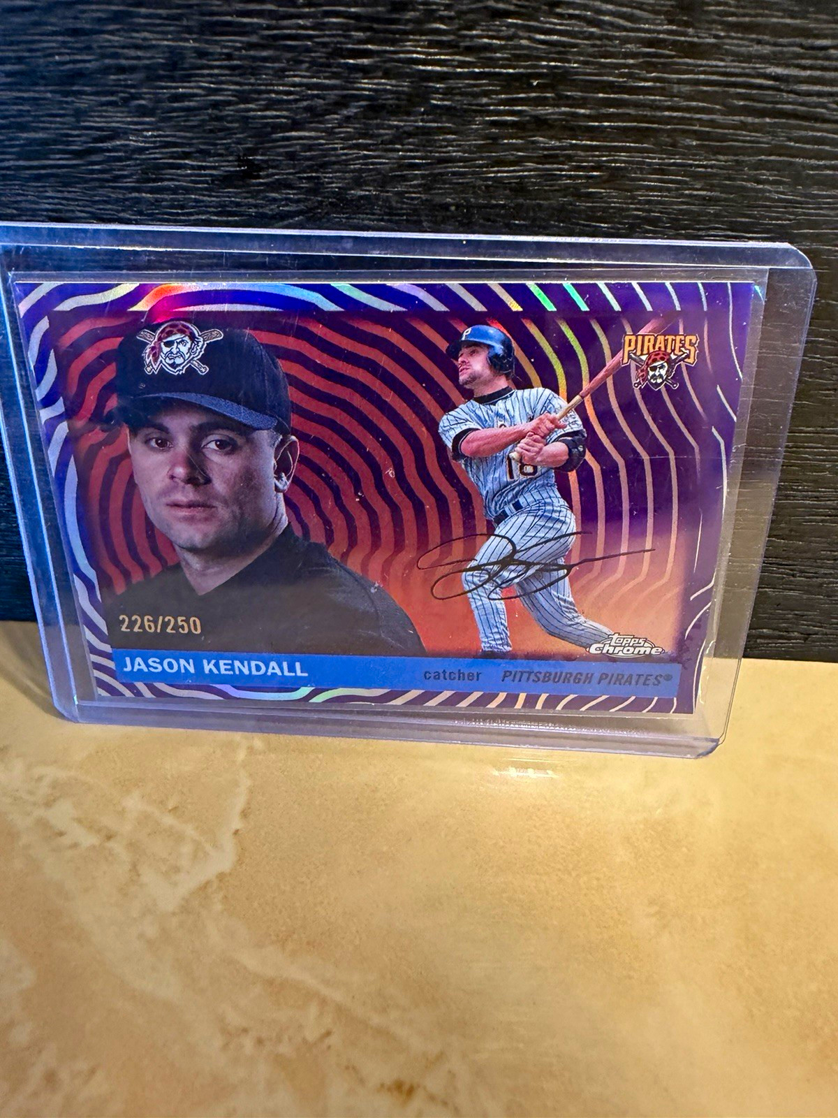 Topps Chrome 2023 Jason Kendall Pittsburgh Pirates #446 Serial Numbered 226/250