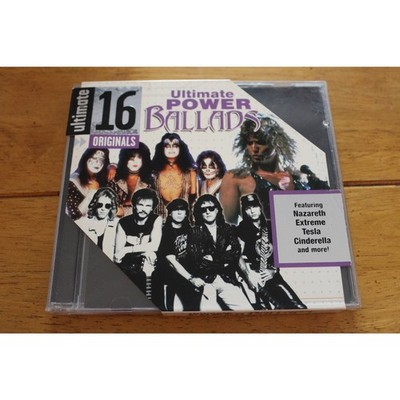 Ultimate Power Ballads CD 2007 Nazareth Extreme Tesla Cinderella Rock New