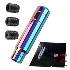 Glsowee 5.1 Aluminum Weighted Shift Knob - Pen-shaped 5.12x1.22 Multicolor