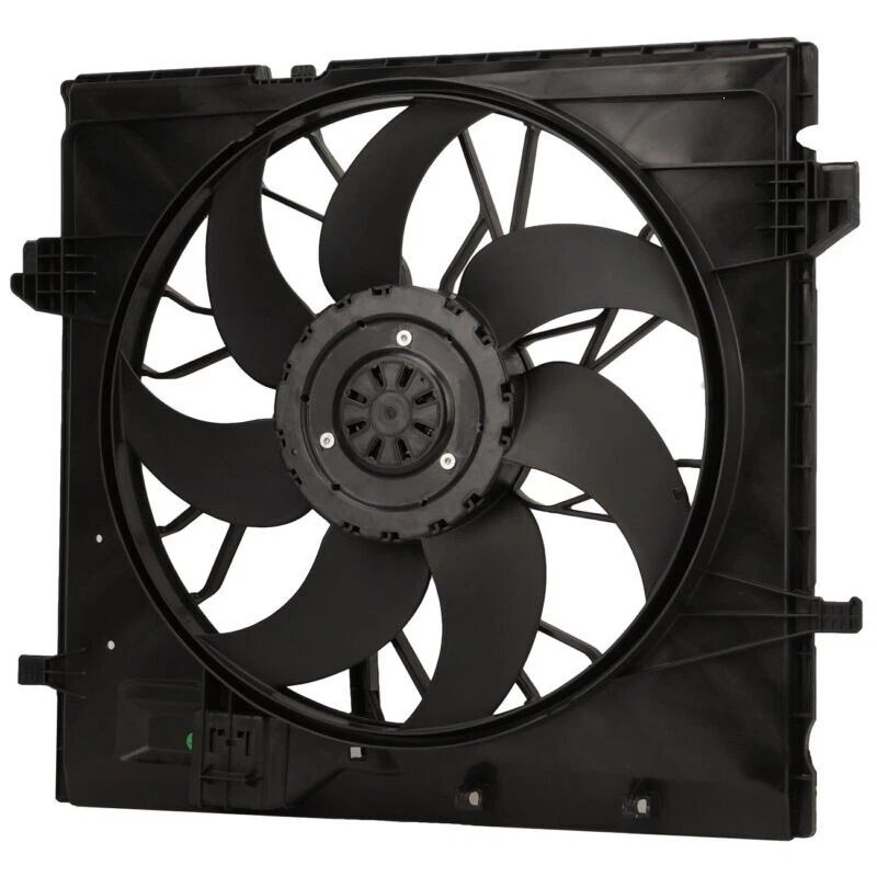 4Pin A/C Radiator Cooling Fan Assembly fit 12-17 Mercedes-Benz GLE43 GLE450 AMG Foto 2 de 4