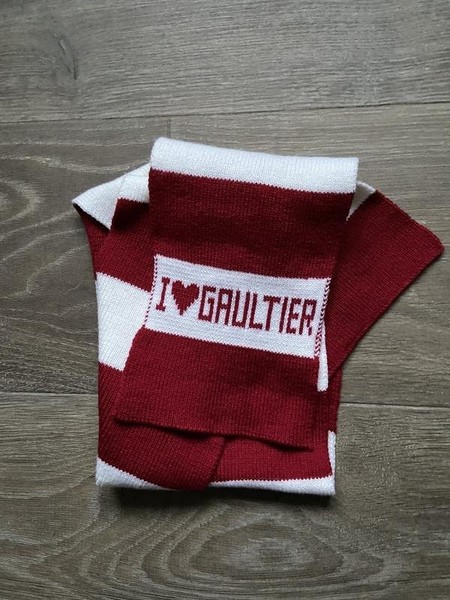 Women Jean Paul Gaultier Scarf Red One size #9L4M