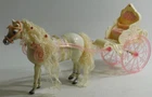 Vintage 1999 Barbie Kelly Kingdom Princess Carriage Horse - Read