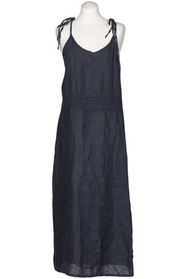 Poupette St Barth Kleid Damen Dress Damenkleid Gr. M Leinen Marineblau #htcs9mw