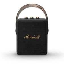 Marshall Stockwell II Portable Bluetooth Speaker – Black and Brass