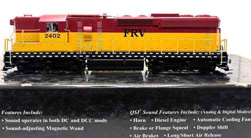LOCOMOTORA HO ATLAS 7579 MASTER GOLD SD-24 FOX RIVER VALLEY FRV # 2402 SONIDO DCC | Condition: Used