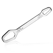 Double Ended Multifunctional Universal Wrench Adjustable Wrenches Self-Tighte...