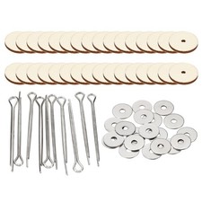 18mm Doll Joints, 16 Set Cotter Pin Joints Connector and Fiberboard Tray