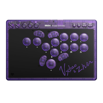 All-Button Arcade Controller for Switch & Windows   3 Connection Modes, Low-Prof