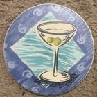 Ceramic & Cork Mixed Drink Themed Coasters (Set of 3) — photo 2