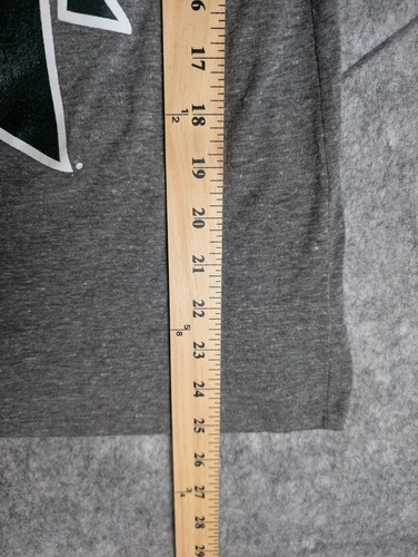 Michigan St Spartan | Champion | Gray | Womens | Michigan State V-Neck Shirt | M - Picture 6 of 6