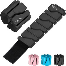 "Adjustable Wrist Ankle Weights for Women Men Kids, 2 Lbs Wearable Arm Leg Weigh