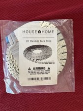 20Ft Upholstery Metal Flexible Tack Strip Supplies, Curve Ease Grip for Furnitur