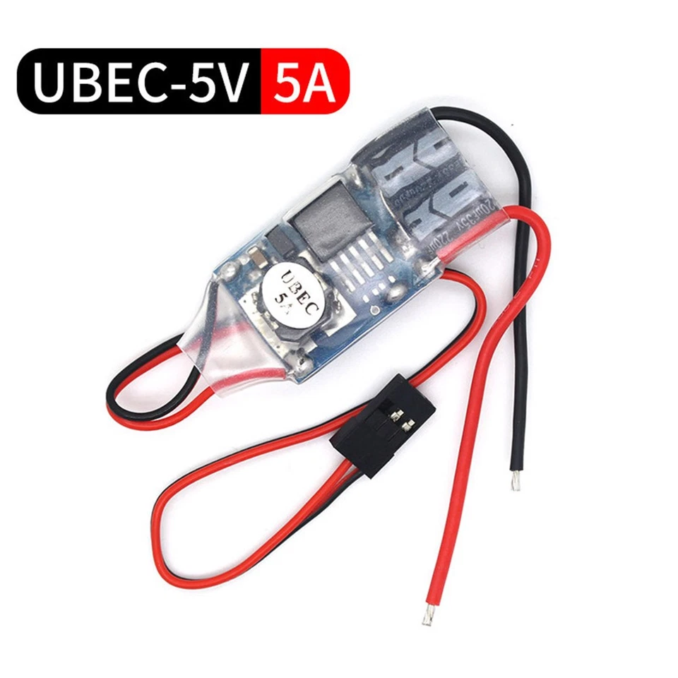 5V 5A UBEC Mini External BEC 2-12S Lipo DC-DC Converter Step Down Module e - Image 2 of 4