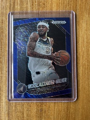 2024-25 Panini Prizm Black FOTL Blue Shimmer /35 Nickeil Alexander-Walker #193