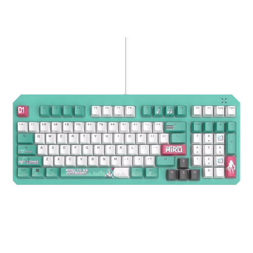 ASUS x Hatsune Miku TUF Gaming K3 Gen II RGB Mechanical Keyboard