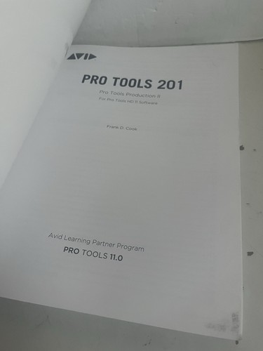 Pro Tools lot of 5 Books Pro Tools 101, 210M, 110, 201 & Venue 3.0 Paperback - Picture 3 of 24