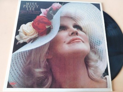Miss Peggy Lee - Sings the Songs of Cy Coleman - LP --- Stib8
