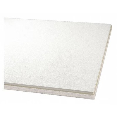 Armstrong 3256B Optima Ceiling Tile, 48 In W X 48 In L, Square Tegular, 9/16 In