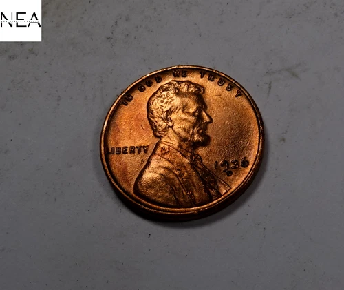 1936-D Lincoln Wheat Penny Cent ~ Gem BU Red ~ ZW210