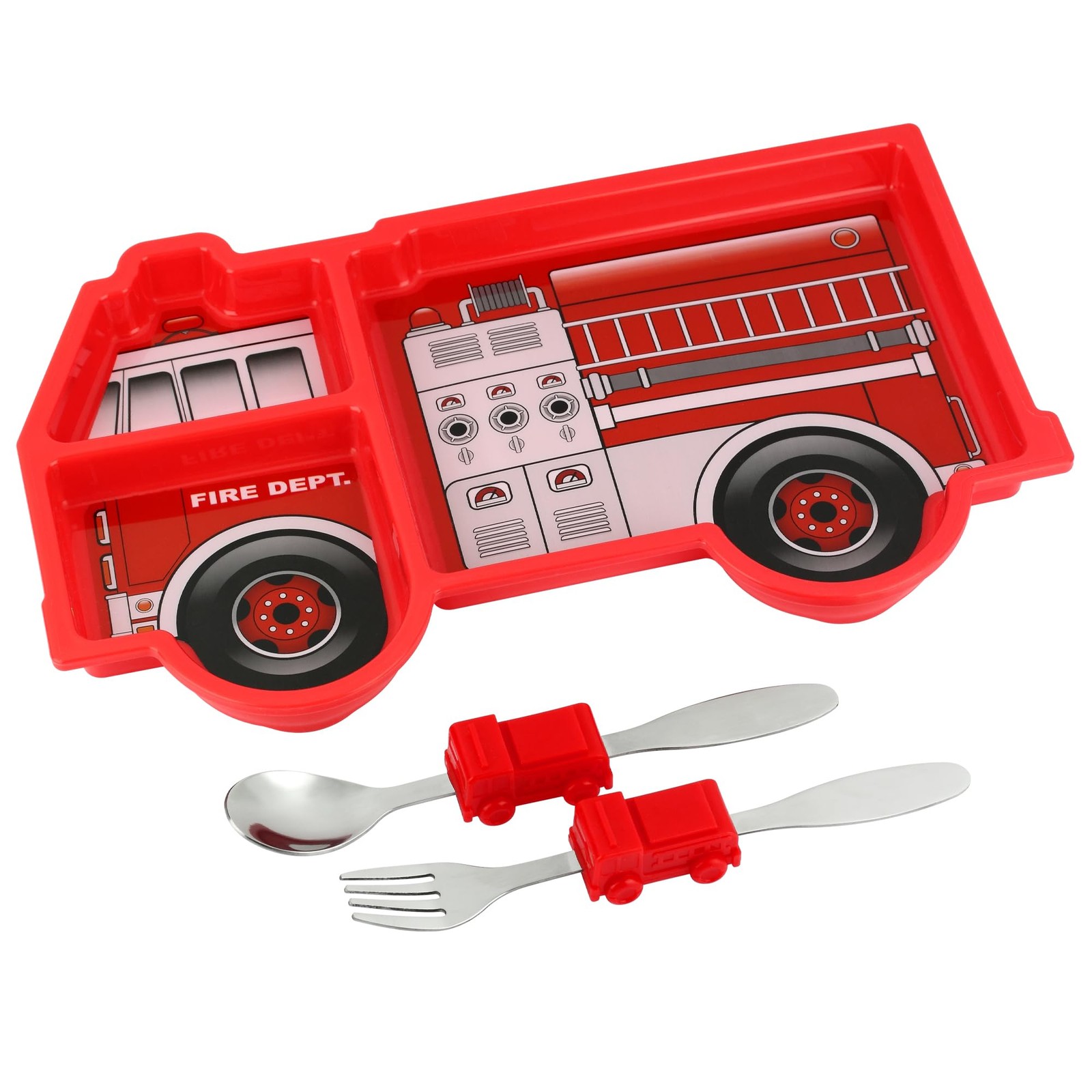 Durable, Divided Plate, Ideal For Picky