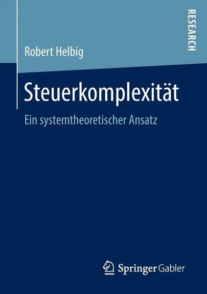 SteuerkomplexitäT | Robert Helbig | Ein Systemtheoretischer Ansatz | Taschenbuch-image