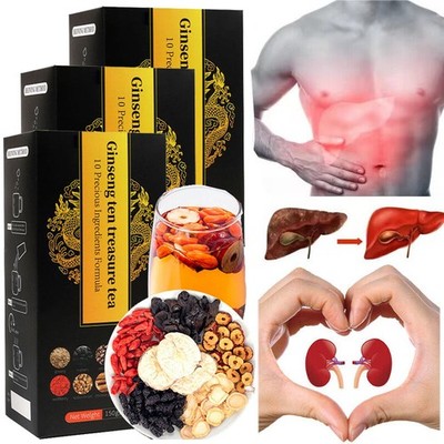 15pcs Ginseng six treasure tea , Kidney tea ,liver tea , red date kidney health