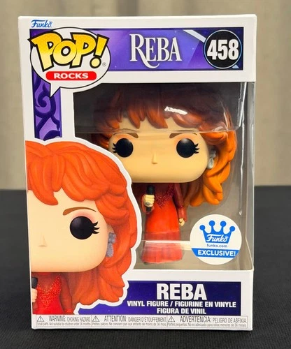 Funko Pop Rocks Reba McEntire Funko Shop Exclusive CMA Awards Red Dress #458