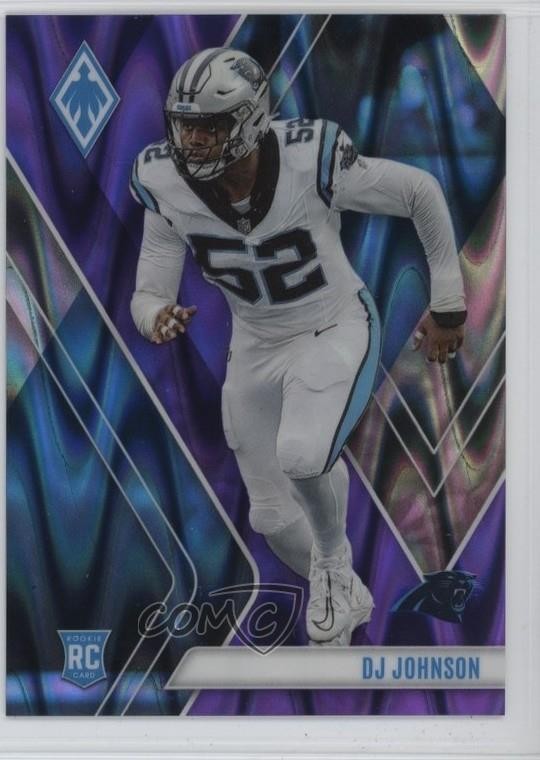 DJ Johnson Panini Phoenix #180 Purple Seismic